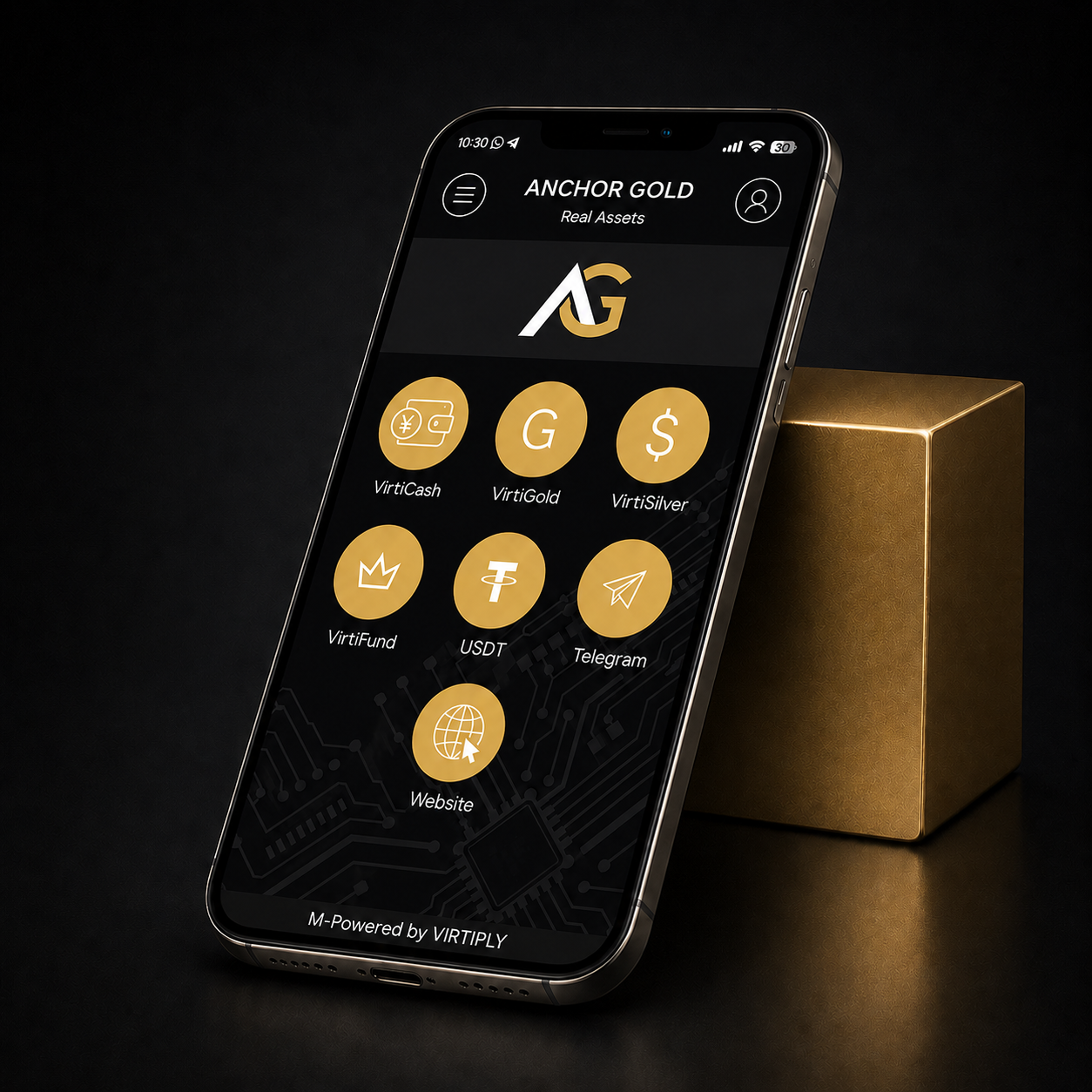Anchor Gold Mobile App